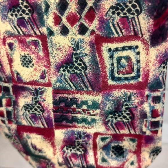 Vintage Tie Metropolitan Museum of Art Tie 100% Silk Tie Abstract Pattern - Picture 3 of 5